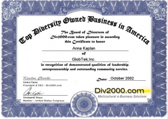 Diversity Owned Business